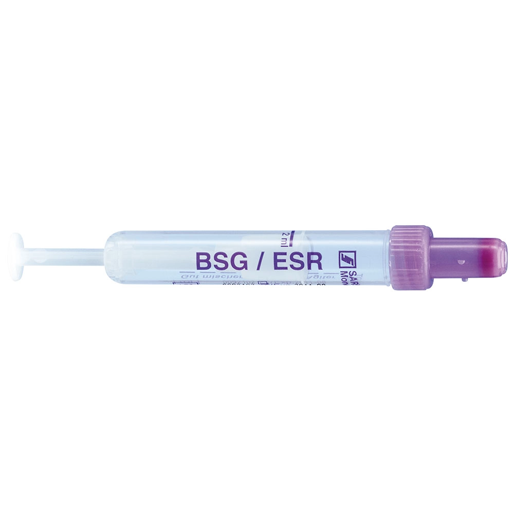 S-Monovette®, BSG, 2 ml, violett