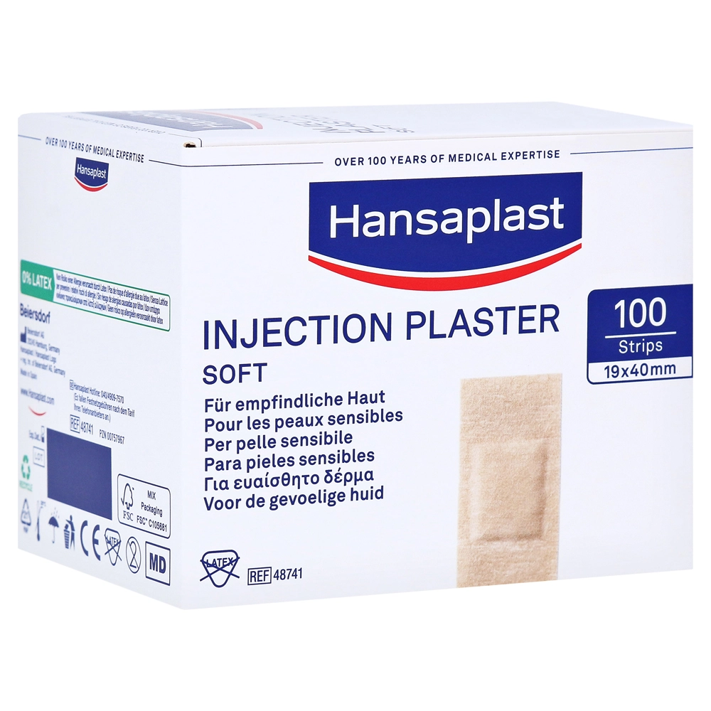 Hansaplast Soft, Injektionspflaster