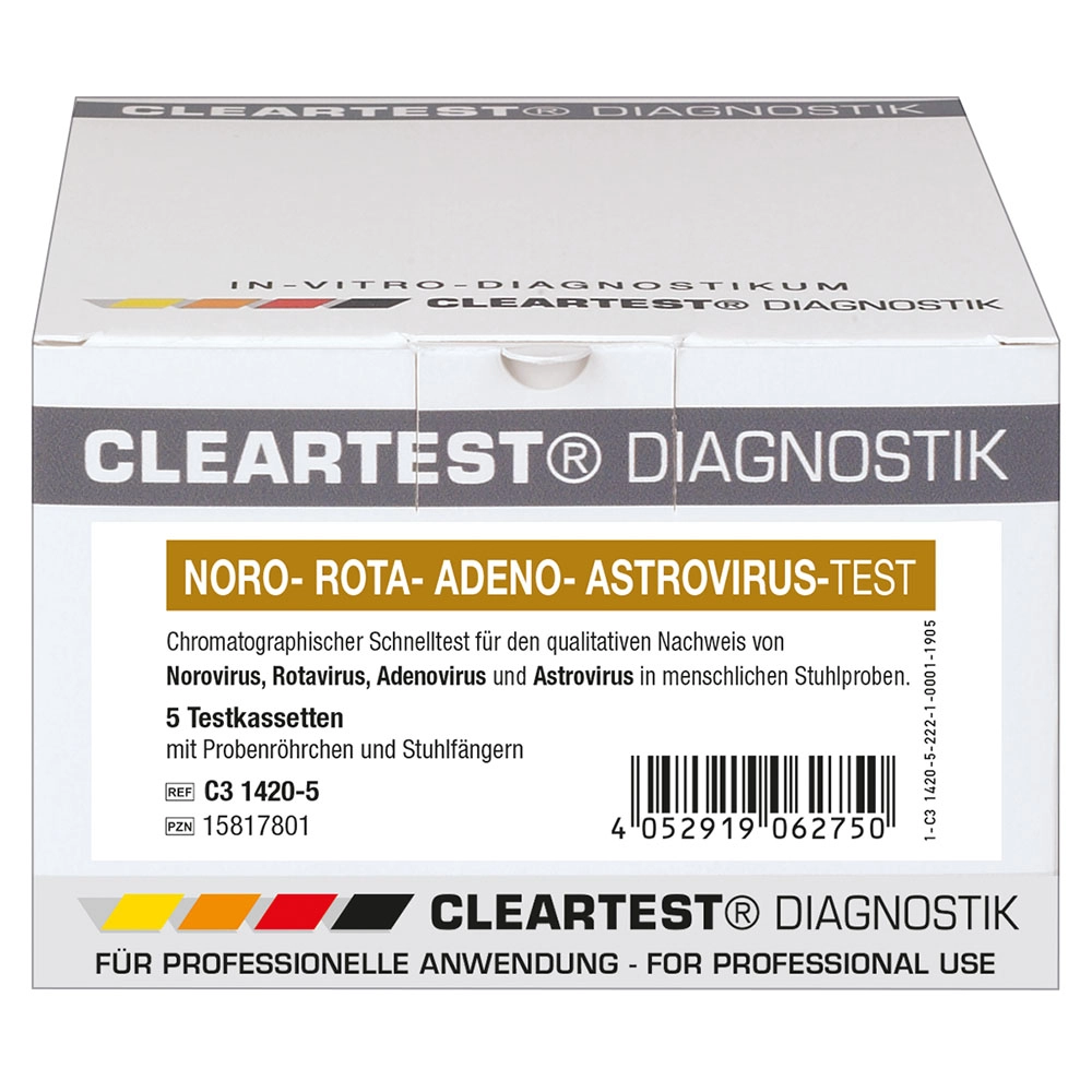 Cleartest Noro - Rota - Adeno - Astrovirus