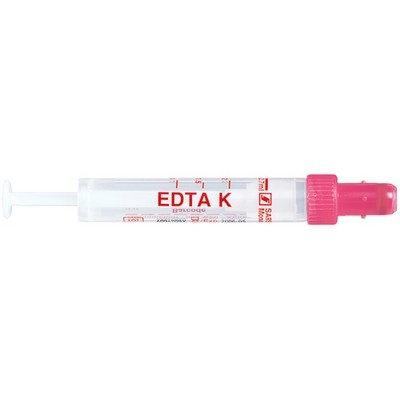 EDTA-Monovette für Kinder, 1,2 ml, rot