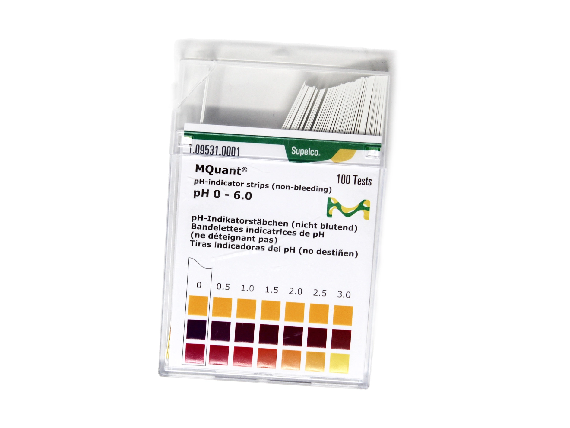 Merck PH-Indikatorpapier ph 0-6.0 Teststreifen